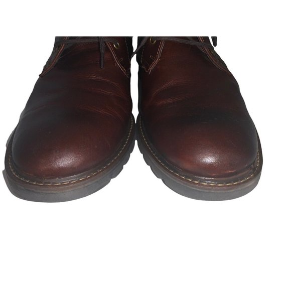 Rockport Men\'s Soft Leather Chukka Boots Saddle Brown Size 10 CH2749 Lace Up main image 5
